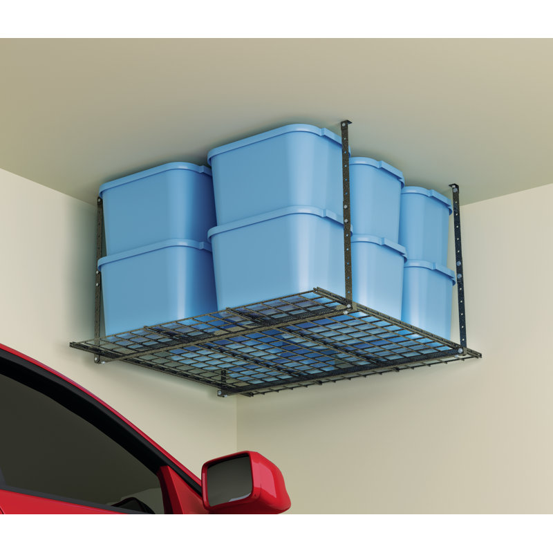 HyLoft Overhead Storage System, Ceiling Mount Garage Organization Rack